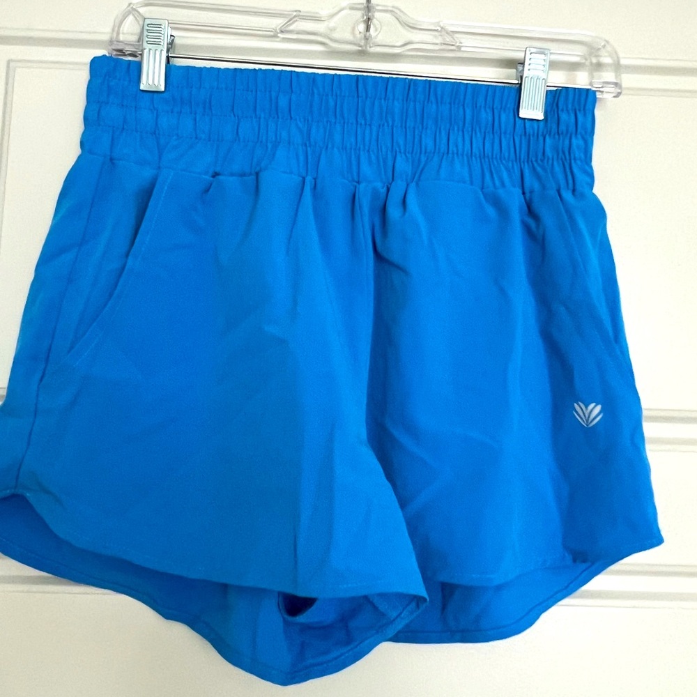 Forever 21 Blue Double-Lined Athletic Shorts